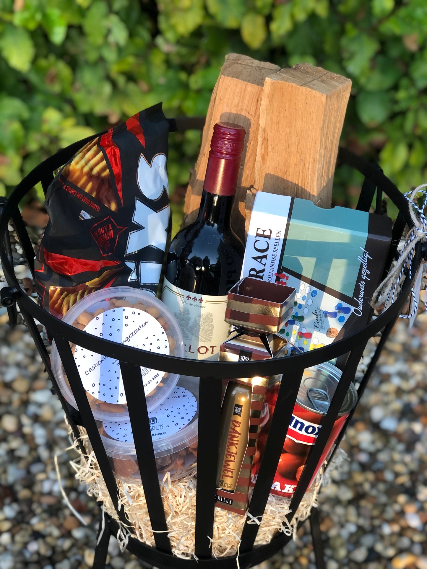 Vuurkorf kerstpakket