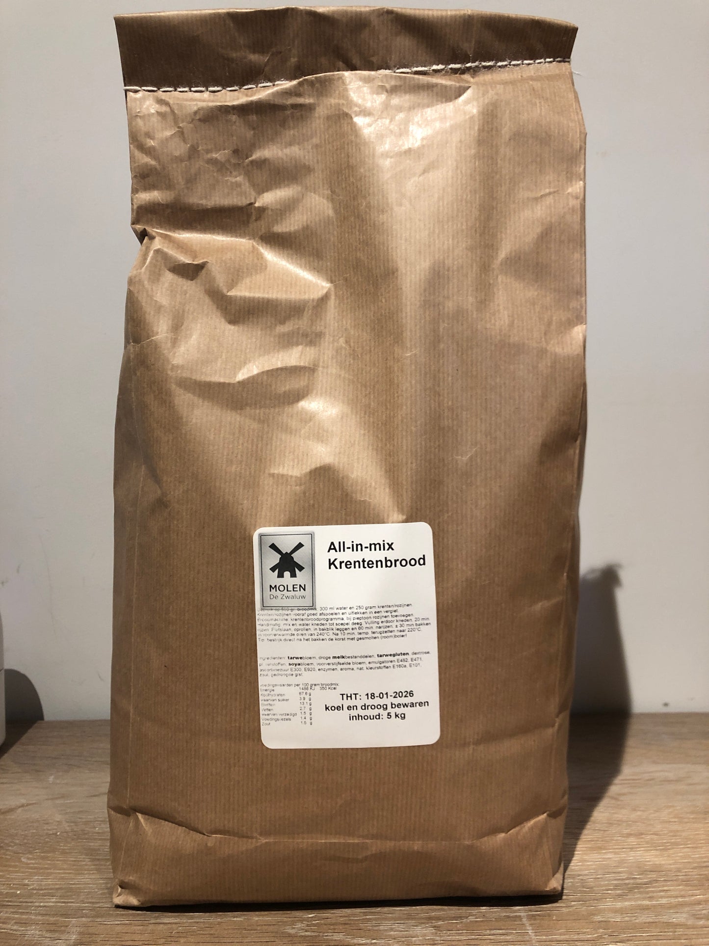 All-in-mix krentenbrood