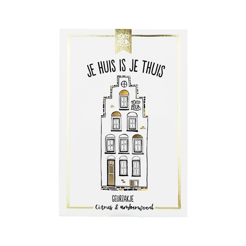 Geurzakje je huis is je thuis