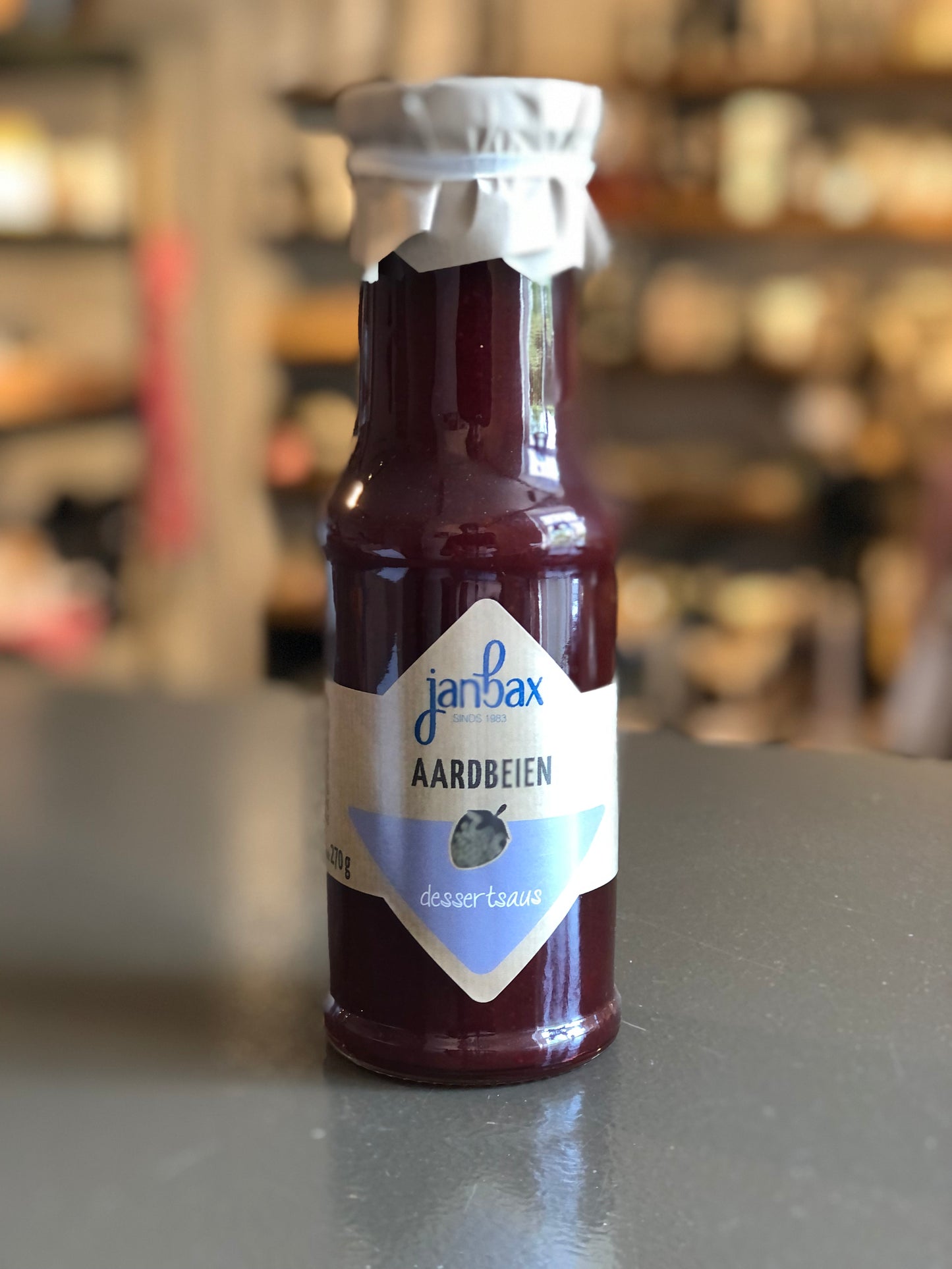 Dessertsaus aardbeien