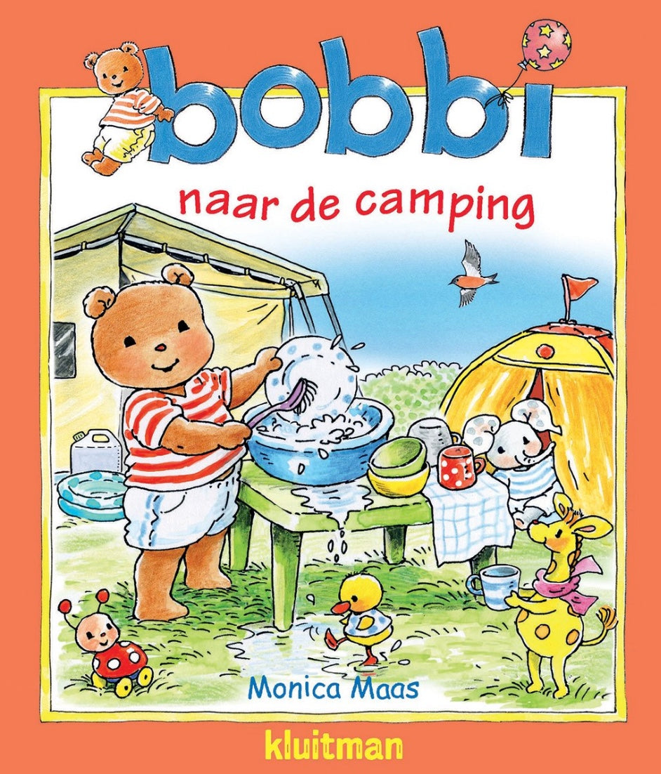 Bobbi naar de camping
