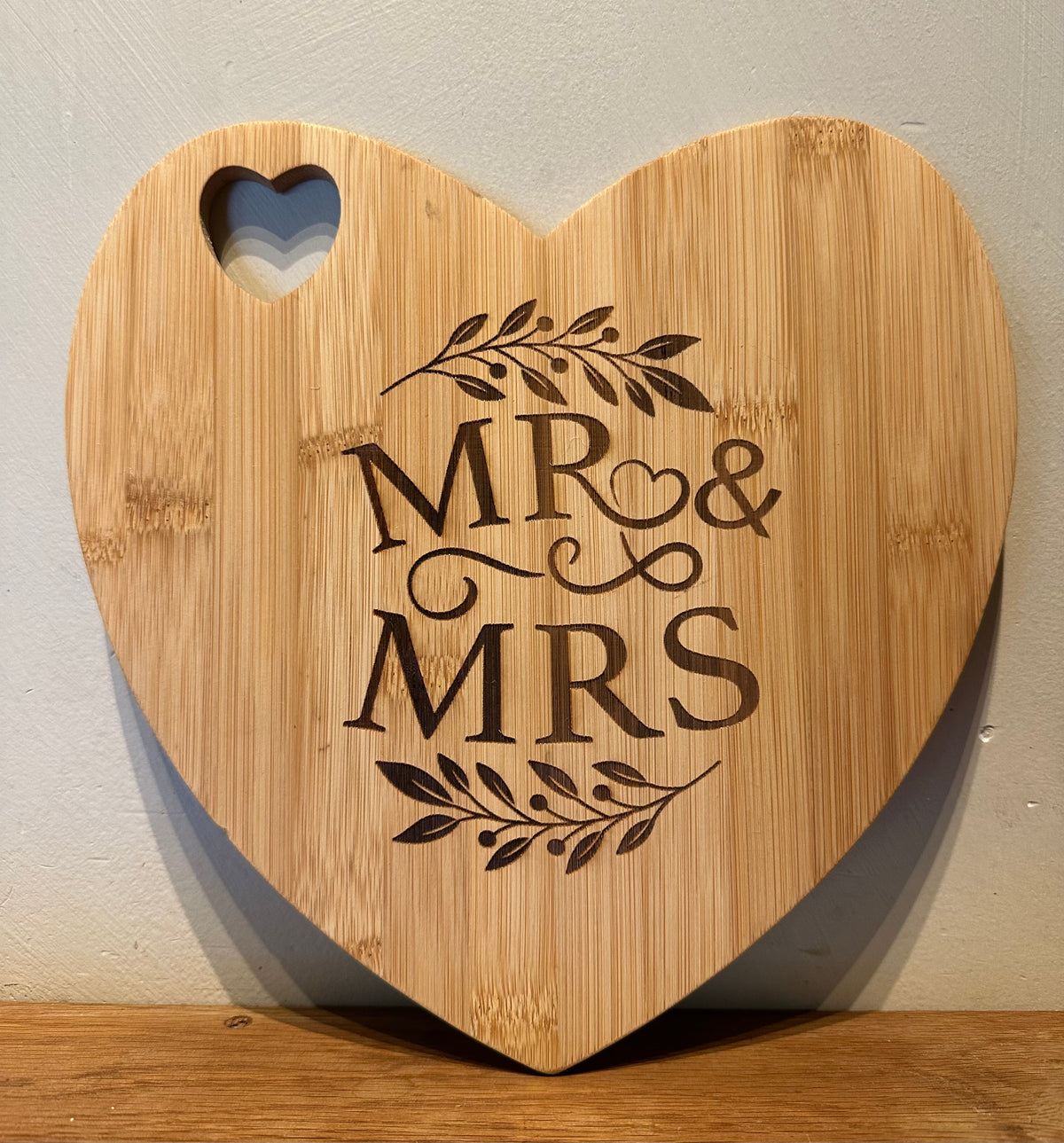 Serveerplank ‘MR&MRS’