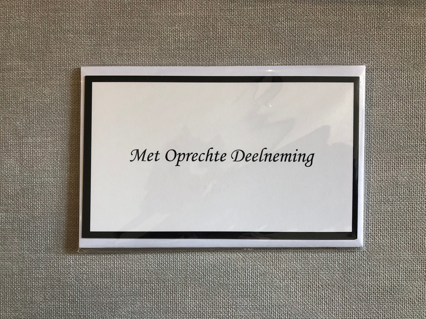 Condoleance kaarten
