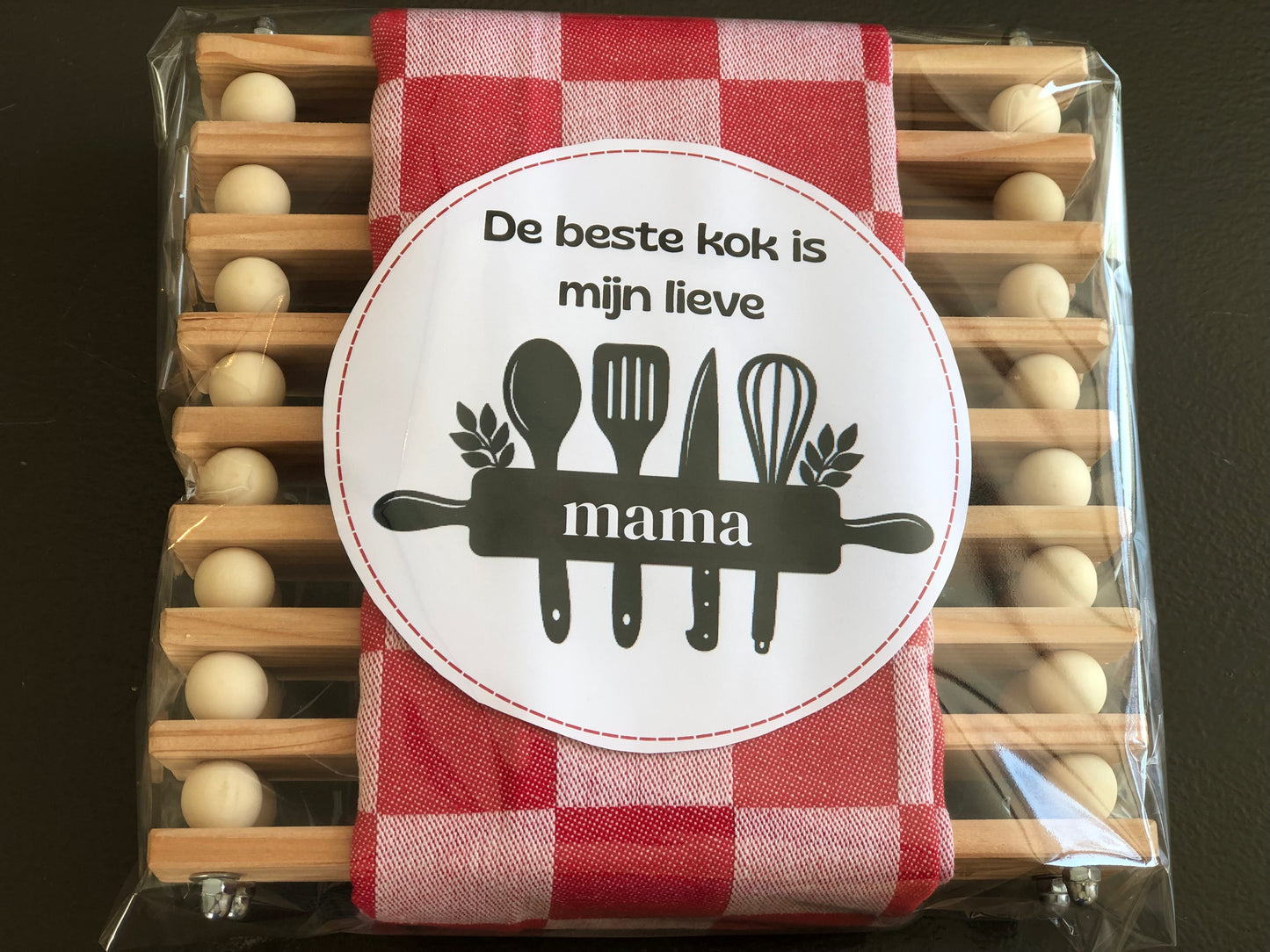 Onderzetters met theedoek