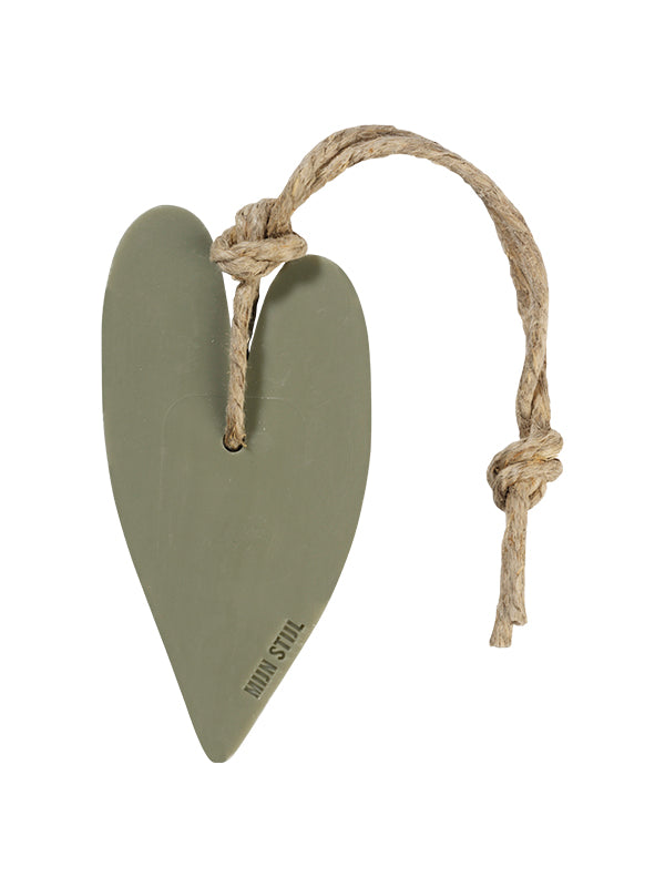 Geurhanger hart groen