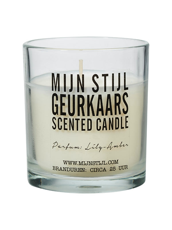 Geurkaars lily amber