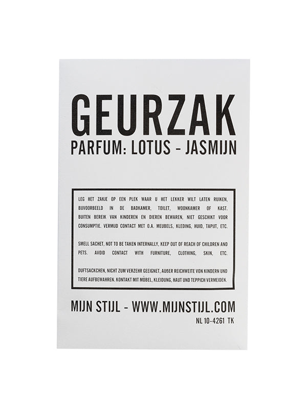 Geurzak lotus-jasmijn