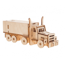 Bouwpakket truck met oplegger