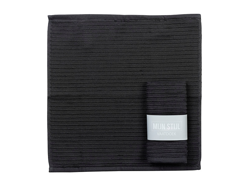 Vaatdoek donkergrijs