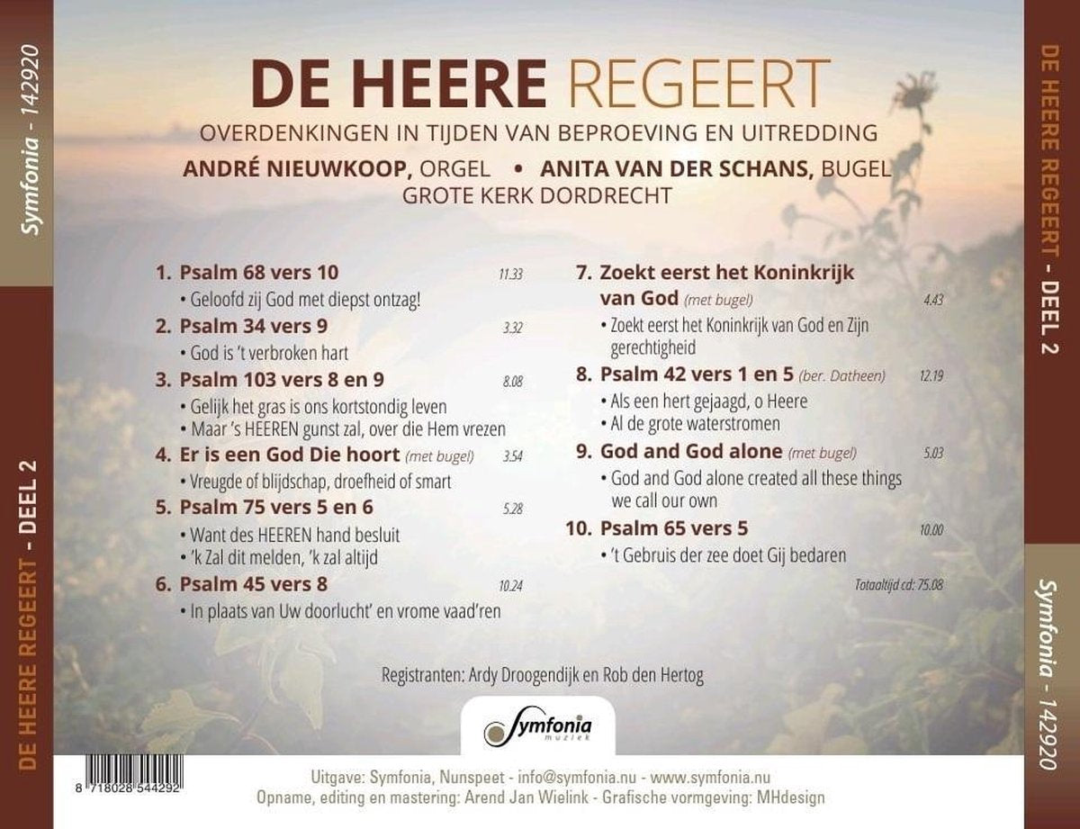 De HEERE regeert - André Nieuwkoop