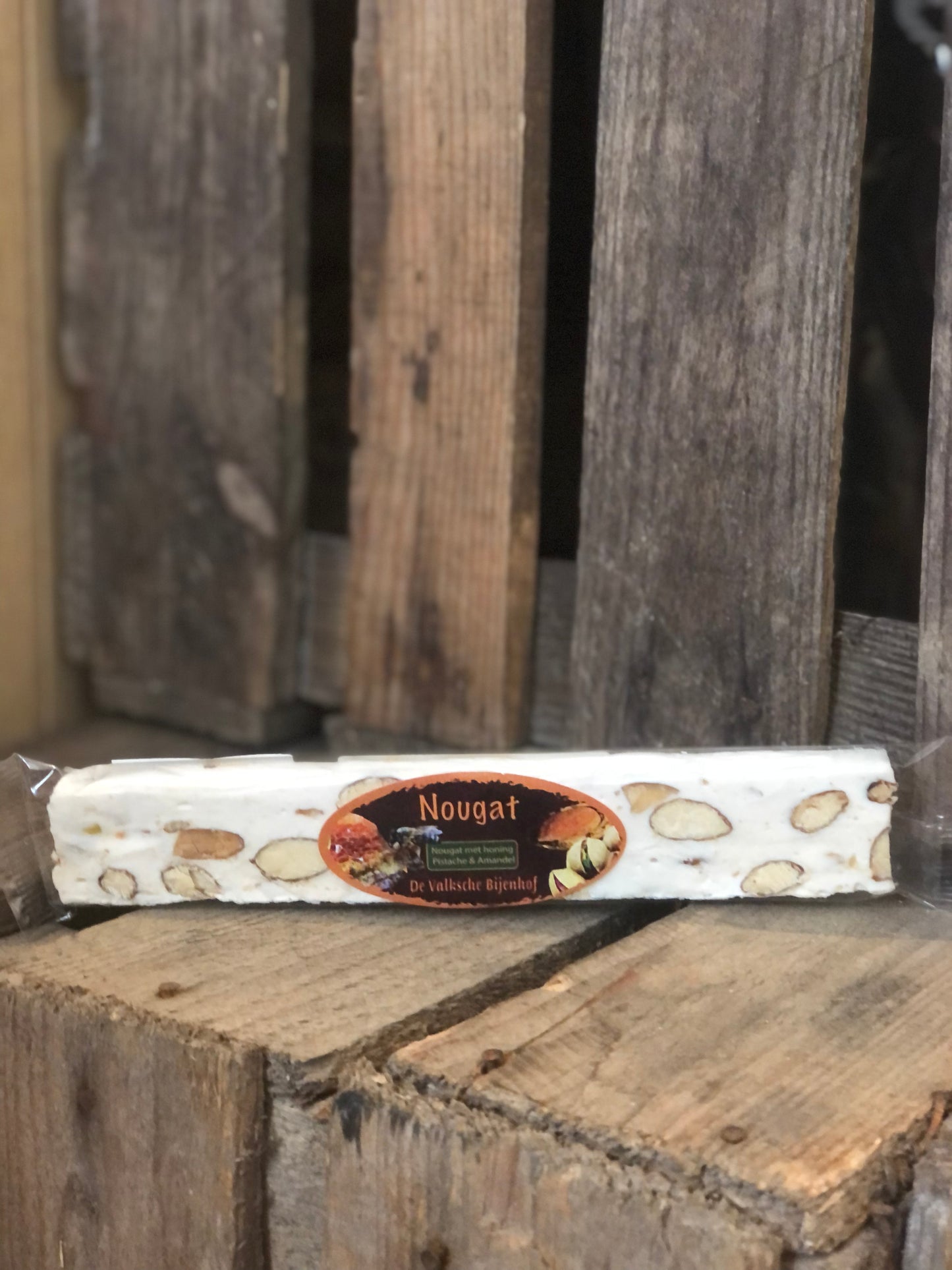 Zachte honing nougat