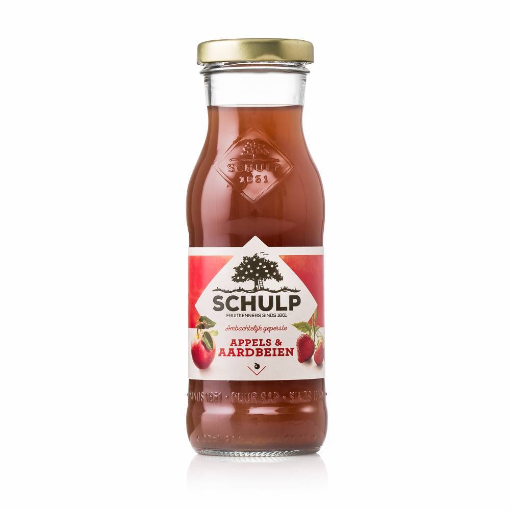 Schulp - appel aardbei 0,2L