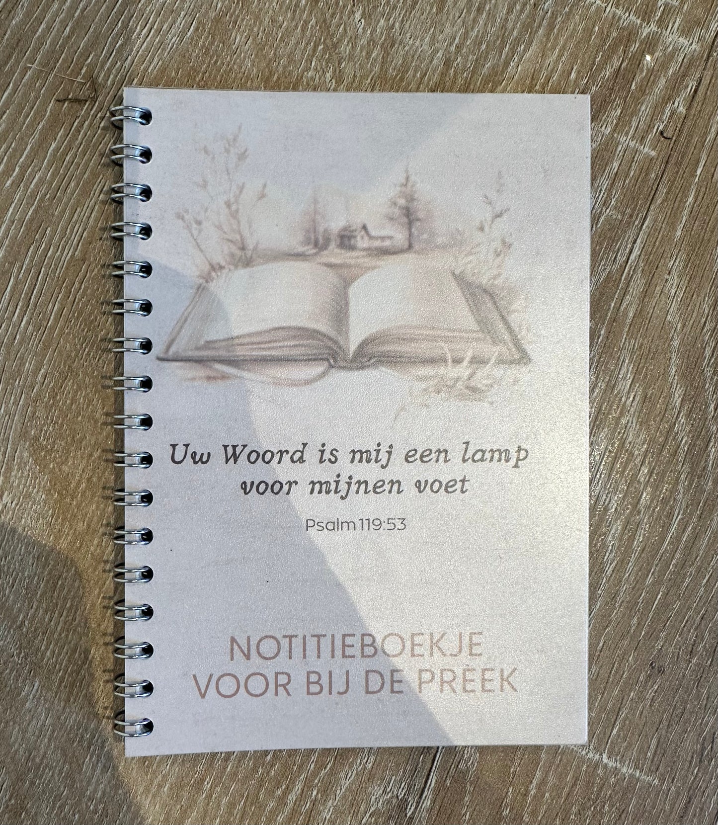 Meeschrijfboekje voor de preek