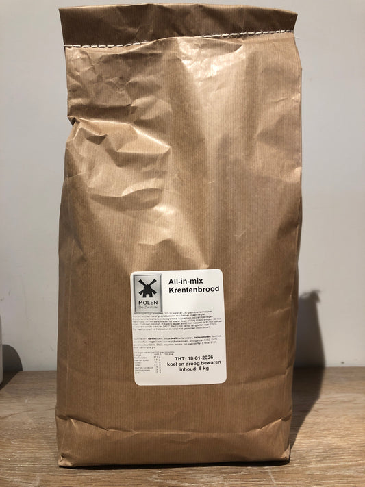 All-in-mix krentenbrood
