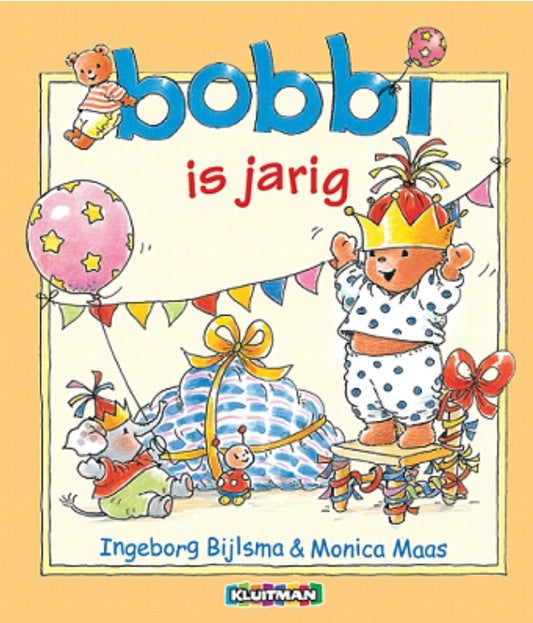 Bobbi is jarig kartonboek