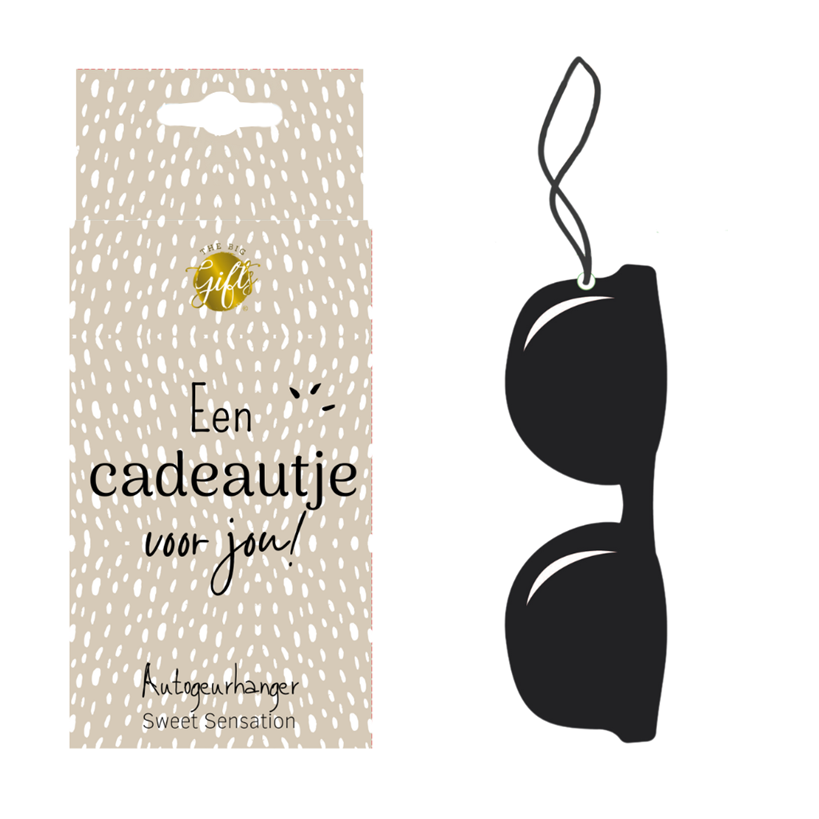 Autogeurhanger cadeautje