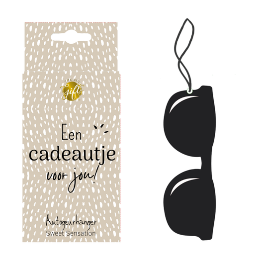 Autogeurhanger cadeautje