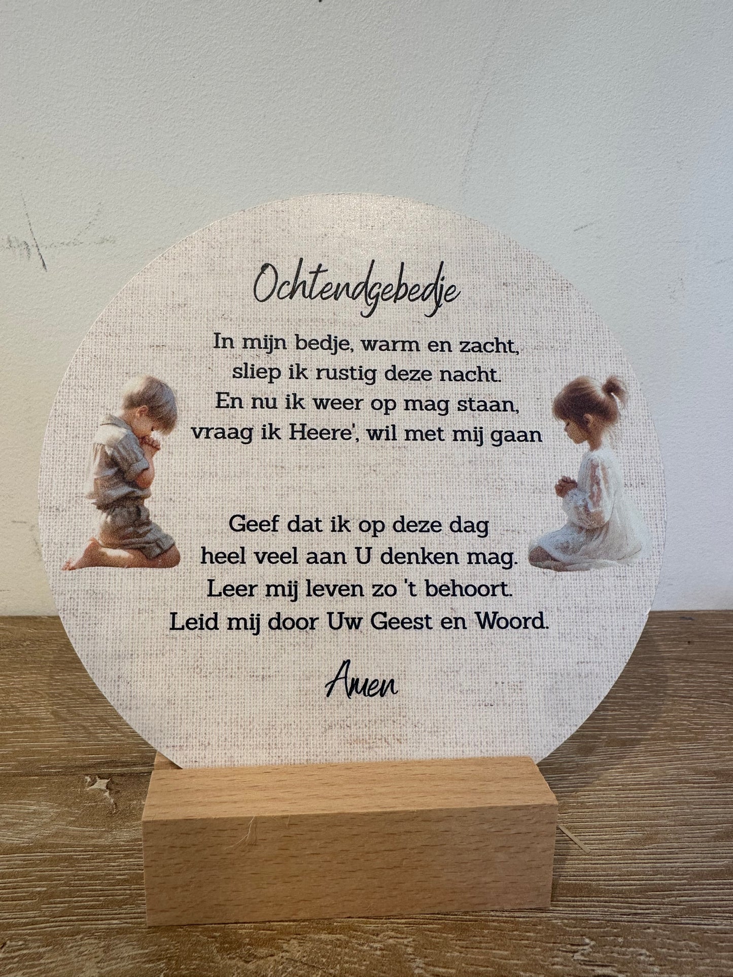 Muurcirkel op houder