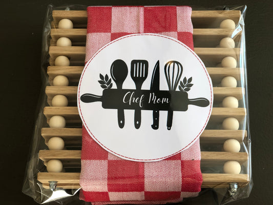 Onderzetters met theedoek