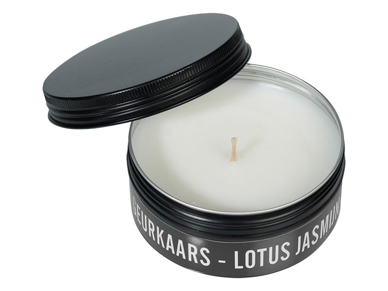 Geurkaars in blik lotus jasmijn