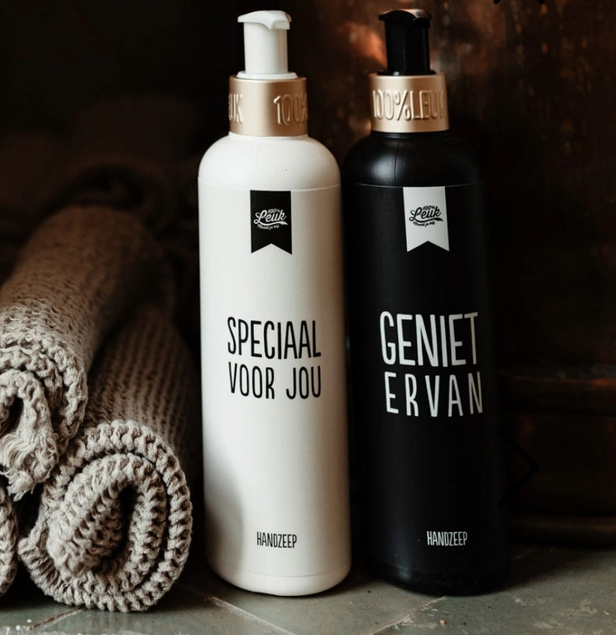 Handzeep - geniet ervan 100% leuk