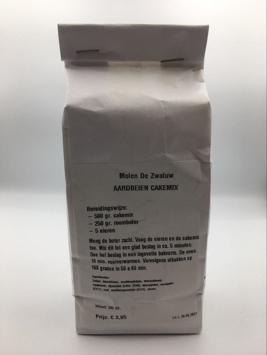 Aardbeien cakemix