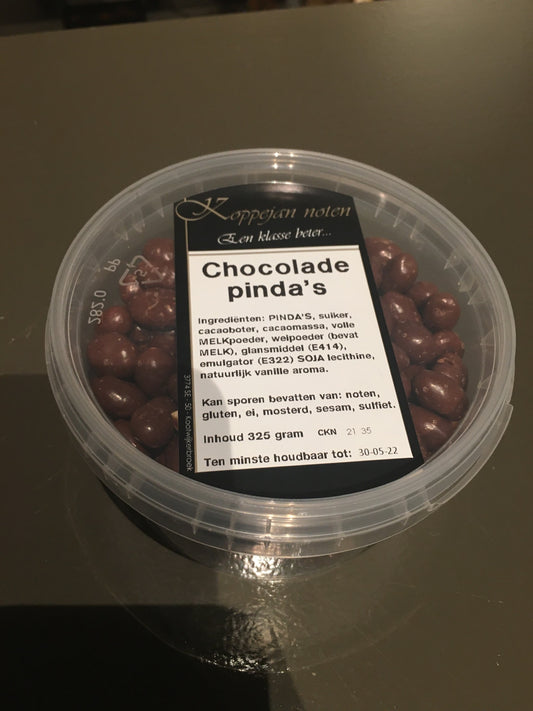 Chocolade pinda’s