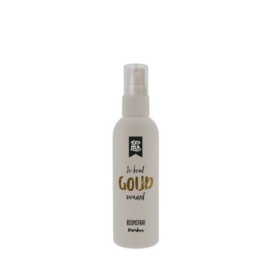 Roomspray - je bent goud waard